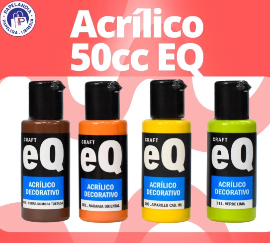 acrilicos marca eq